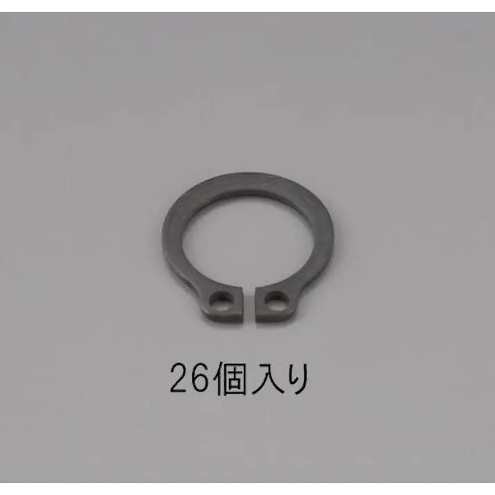 ESCO 11mm 軸用スナップリング(26個) EA949PA-211 4548745466232(CDC)【別送品】