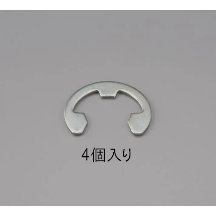 ESCO 15mm Eリング(三価クロメート/ 4個) EA949PB-15 4548745466706(CDC)【別送品】
