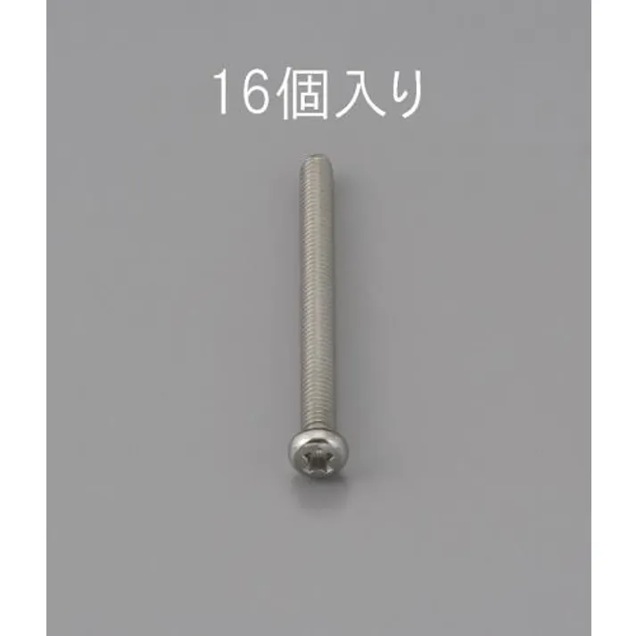 ESCO M2 x12mm 鍋頭小ねじ(ステンレス製/16本) EA949NF-212 4548745470925(CDC)【別送品】