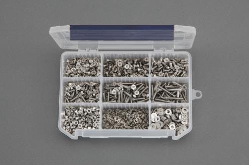 皿頭小ねじ・ナット・ワッシャーセット(ステンレス) M4 EA949AD-111 4548745491593【別送品】