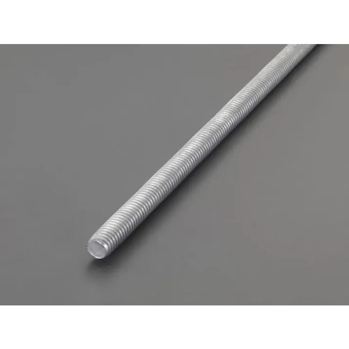 ESCO w3/8"x1000mm 全ねじボルト(どぶメッキ/1本) EA949HL-133 4548745491869(CDC)【別送品】
