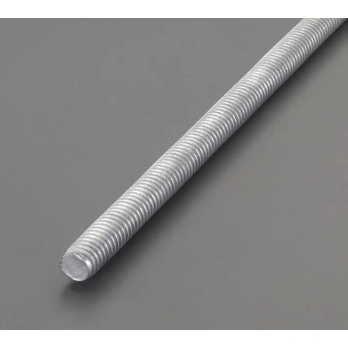 ESCO M12x1m 全ねじボルト(どぶメッキ/1本) EA949HL-212 4548745710021(CDC)【別送品】