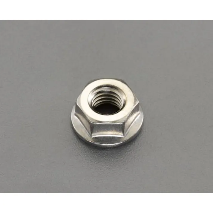 フランジナット(ステンレス製/セレート付/8個) M10 EA949SD-410 4548745714616【別送品】