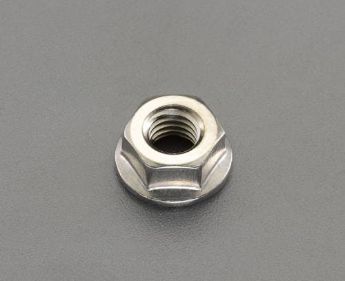 フランジナット(ステンレス製/セレート付/4個) M12 EA949SD-412 4548745714623【別送品】