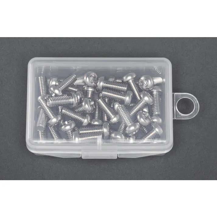 ESCO M2.6x12mm 鍋頭小ねじ(真鍮/50本) EA949NT-265 4548745810905(CDC)【別送品】