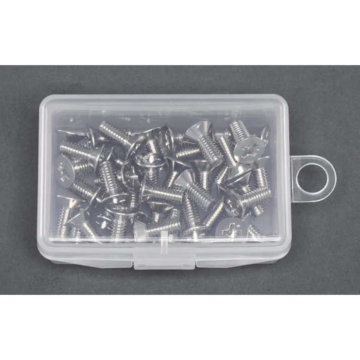 皿頭小ねじ(真鍮/33本) M5x10mm EA949NU-501 4548745813371【別送品】