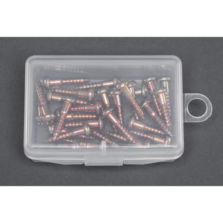 ESCO 2.7x10mm 鍋頭木ねじ(鉄クロメート/45本) EA949EJ-106 4548745816143(CDC)【別送品】