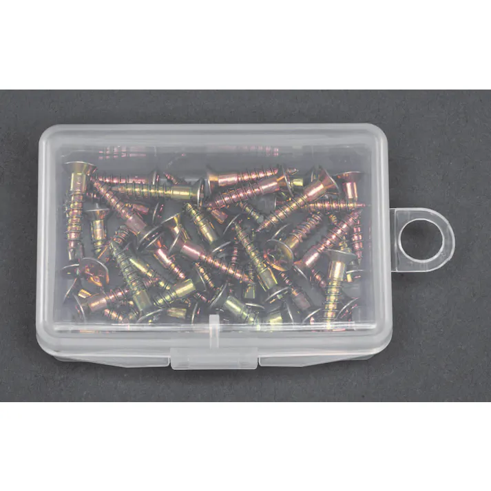 皿頭木ねじ(鉄クロメート/50本) 2.7x10mm EA949EJ-206 4548745817164【別送品】