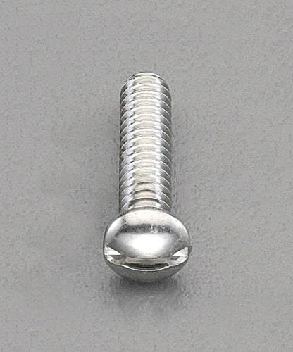 ESCO  W1/4 x20mm 鍋頭小ねじ(ステンレス/ 8本) EA949NF-108A 4548745853797(CDC)【別送品】