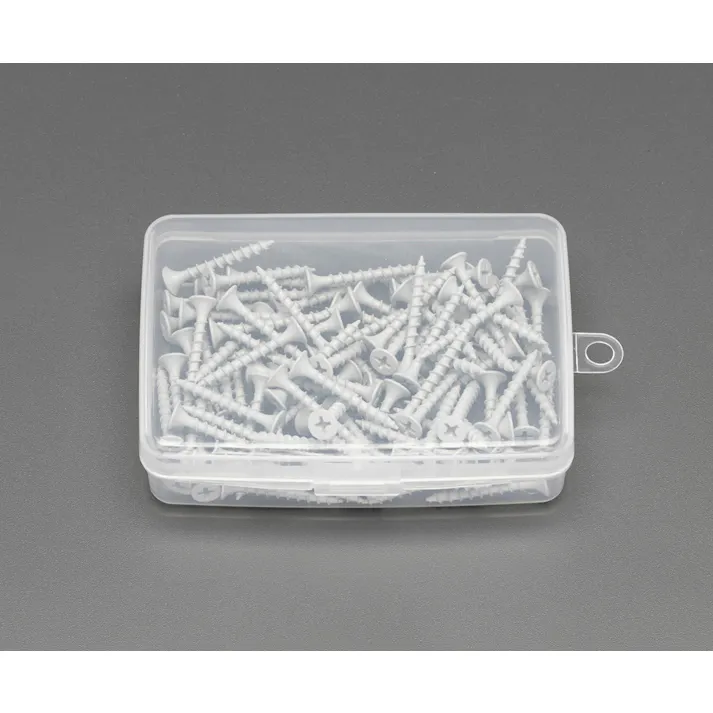 ESCO 3.8x38mm コーススレッド(鉄/ホワイト/100本) EA949FH-13 4548745858044(CDC)【別送品】