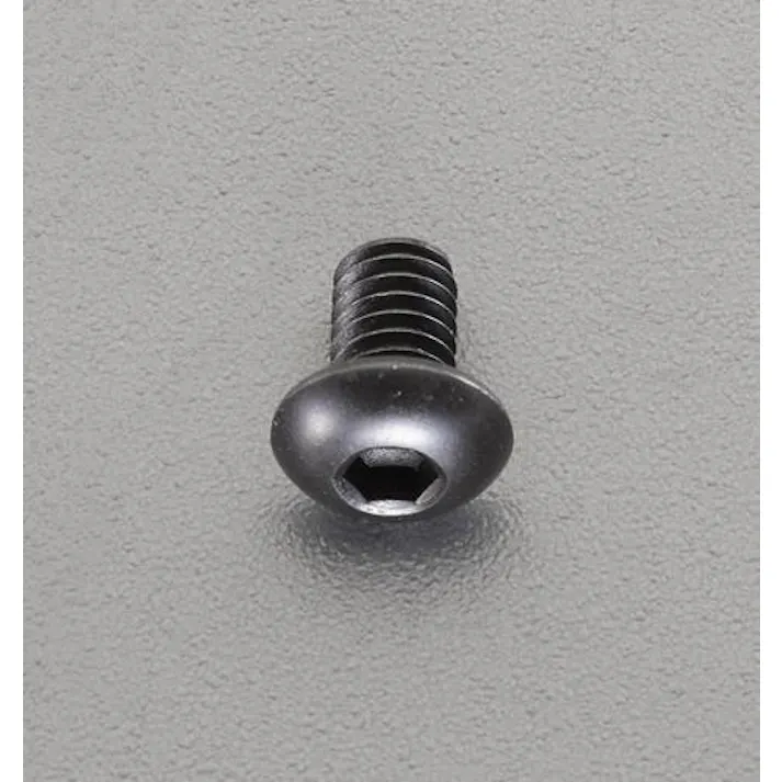 ESCO M 3x 5mm六角穴付ボタンボルト(ステンレス/黒色/4本) EA949MS-305 4550061060889(CDC)【別送品】