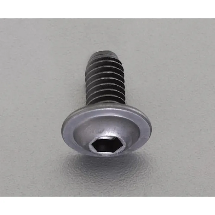 ESCO M4x15mm フランジボタンキャップボルト(鉄/20本) EA949ML-415 4550061064689(CDC)【別送品】