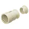 未来工業 フレキ管用コネクター(省スペース型/ベージュ) φ28mm EA947HN-45 4550061085929【別送品】