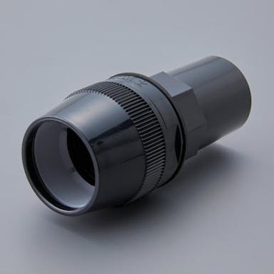 未来工業 φ22mm フレキ管用防水コンビネーションカップリング(黒) EA947HP-103 4550061086186(CDC)【別送品】