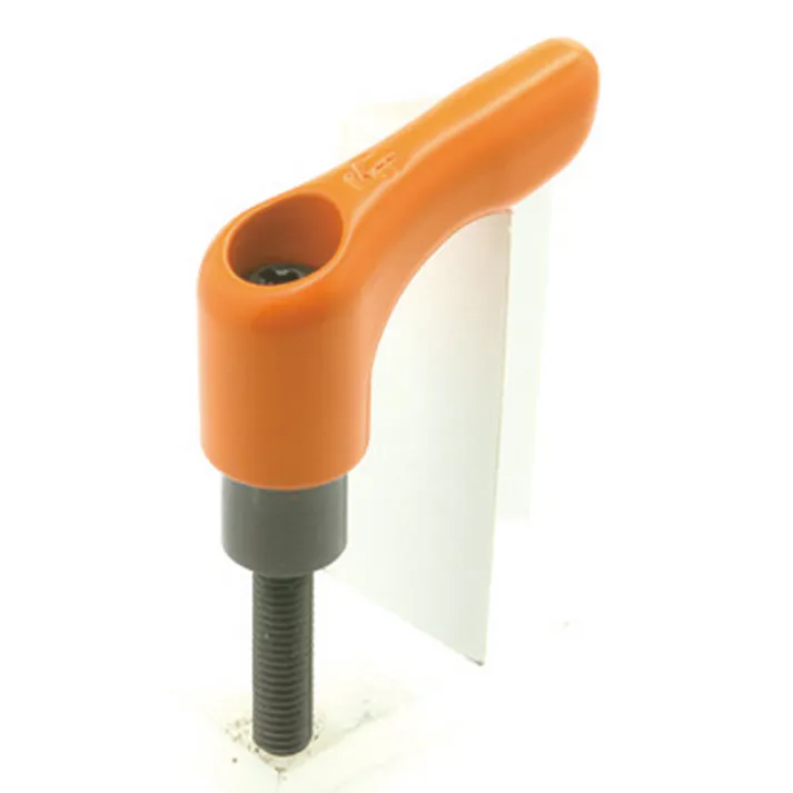 イマオコーポレーション 雄ねじミニクランプレバー(オレンジ) M5x25mm EA948CB-513 4550061166079【別送品】