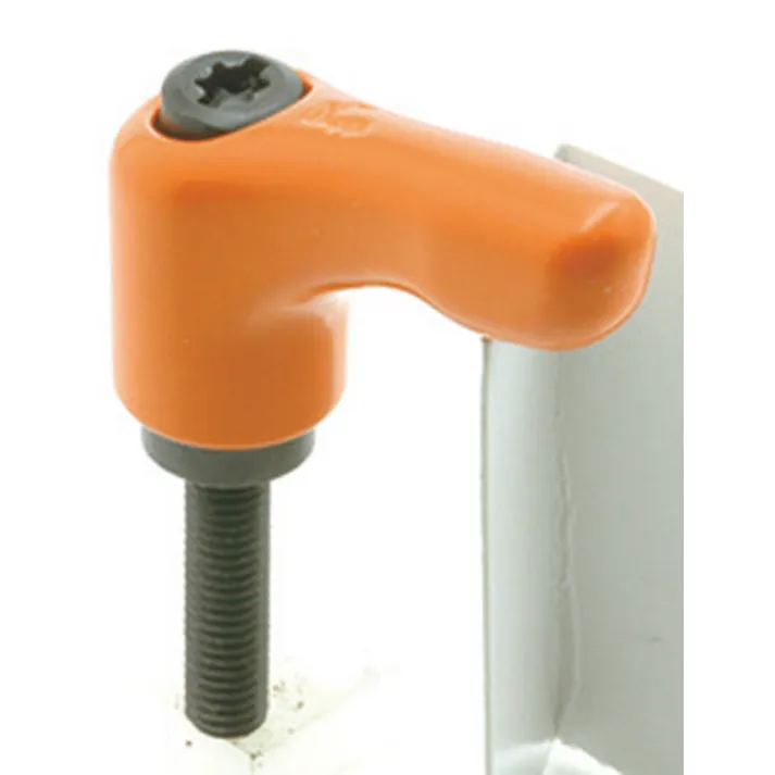 イマオコーポレーション 雄ねじミニクランプレバー(オレンジ) M5x25mm EA948CB-513 4550061166079【別送品】