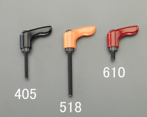 イマオコーポレーション 雄ねじミニクランプレバー(レッド) M4x45mm EA948CB-608 4550061169698【別送品】