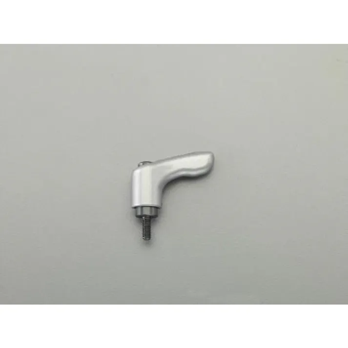 イマオコーポレーション M4x20mm 雄ねじミニクランプレバー(シルバー) EA948CB-303 4550061171547(CDC)【別送品】