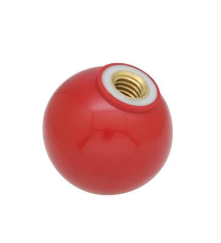 イマオコーポレーション 雌ねじプラスチックボール(レッド) M5x20mm EA948AM-11 4550061194072【別送品】
