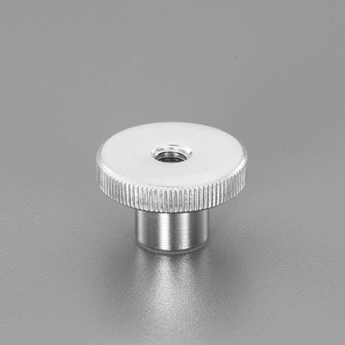 ローレットナット(段付/スチール製) M4x9.5mm EA948BW-71 4550061499207【別送品】