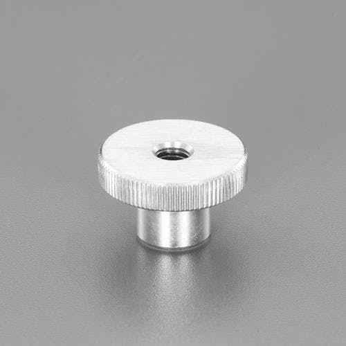 ローレットナット(段付/ステンレス製) M4x9.5mm EA948BW-81 4550061499214【別送品】