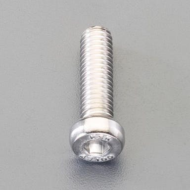 ESCO  M3 x 6mm[A2-100]低頭六角穴付ボルト(SUS/4本 EA949MY-306 4550061555774(CDC)【別送品】