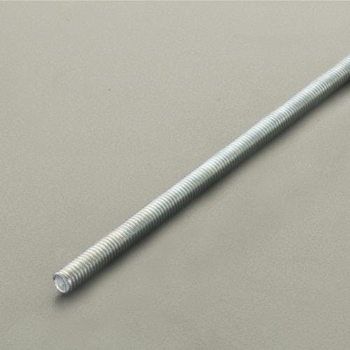 全ねじボルト(鉄ユニクロ製) M4x1000mm EA949HL-404 4550061593561【別送品】