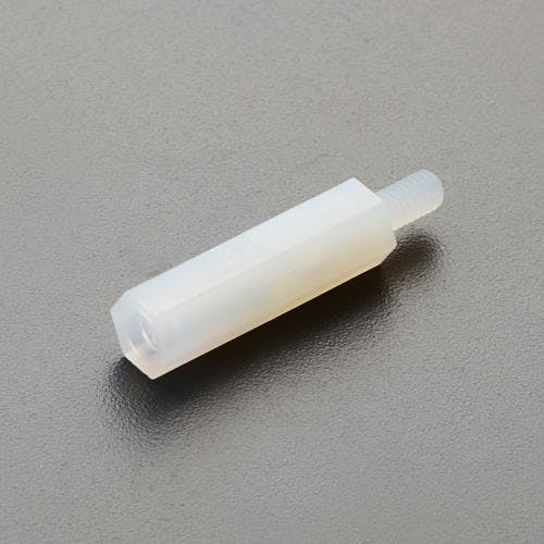 六角雄ねじスペーサ(ナイロン/10個) M3x20.0mm EA949XA-32 4550061655993【別送品】