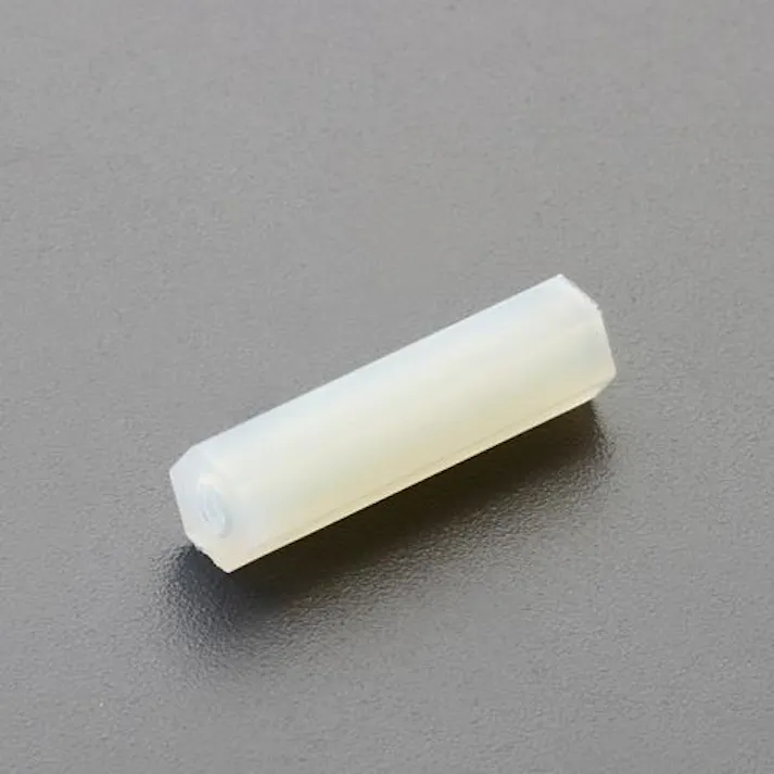 ESCO M3x25.0mm 六角雌ねじスペーサ(ナイロン/10個) EA949XB-30 4550061656129(CDC)【別送品】