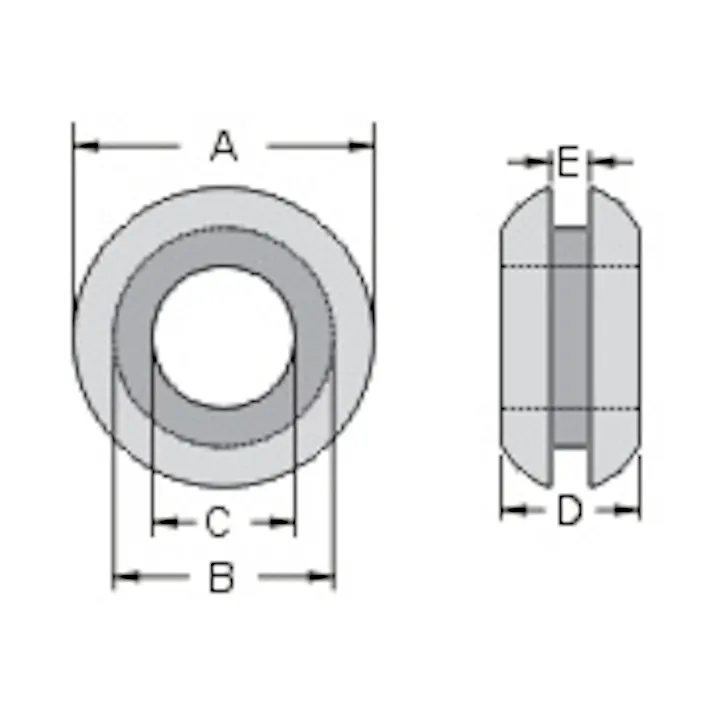 グロメット(100個) 11.0mm EA948HH-111 4550061683101【別送品】