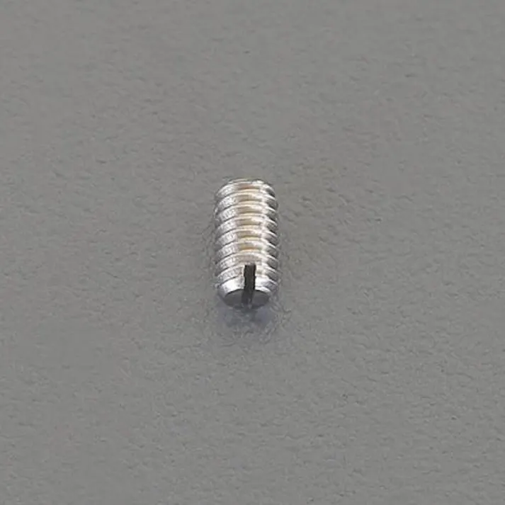 ESCO M3.0x10mm (-)止めねじ(平先/SUS/4本) EA949D-35 4550061712313(CDC)【別送品】