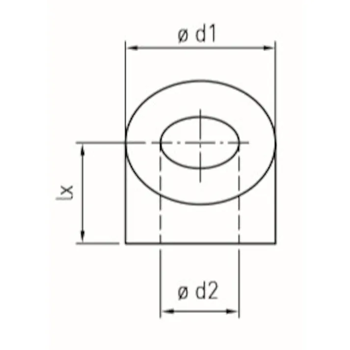 アングルワッシャー(0°/ステンレス) M5 EA949HH-92 4550061751855【別送品】