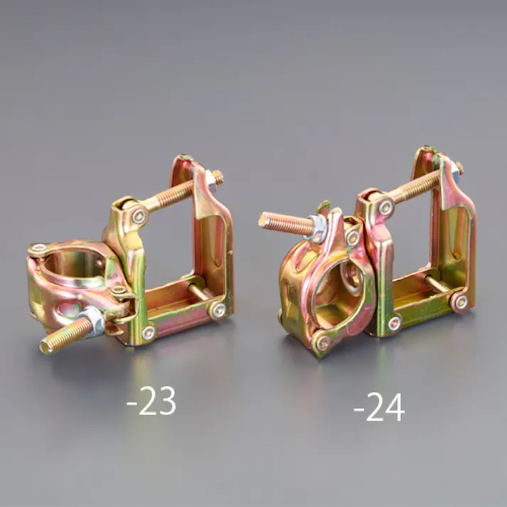 角丸クランプ(自在) φ42.7/φ48.6mmx□60mm EA948TE-24 4550061752821【別送品】