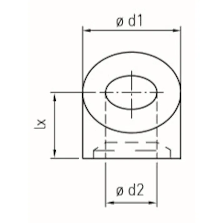 ESCO 座ぐり付 アングルワッシャー(φ3mm/0°/ステンレス) EA949HH-101 4550061757550(CDC)【別送品】