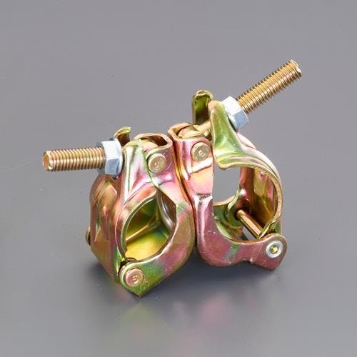 二連クランプ(自在) φ42.7/φ48.6xφ31.8-37mm EA948TE-16 4550061766613【別送品】