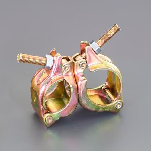 サポートクランプ(自在) φ42.7/φ48.6mmxφ60.5mm EA948TE-12 4550061771730【別送品】