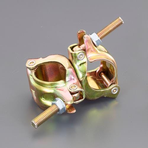 兼用 二連クランプ(直交) φ42.7/φ48.6mm EA948TE-1 4550061773260【別送品】