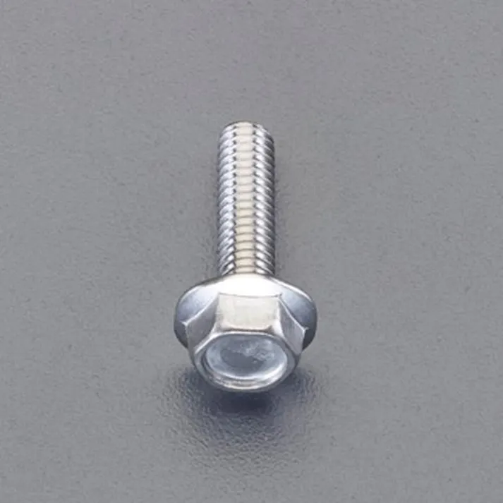 ESCO M6x20mm フランジボルト2種(ステンレス/6本) EA949ZF-66 4550061798850(CDC)【別送品】
