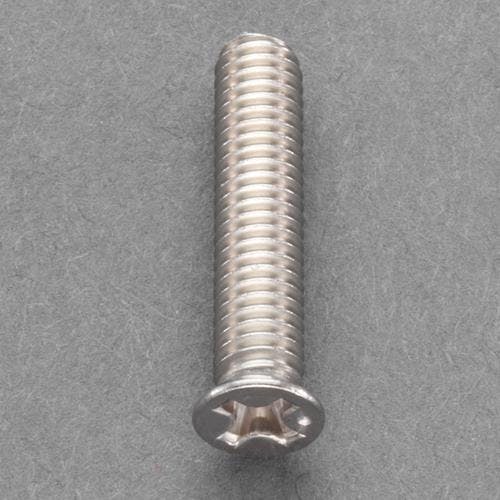 ESCO  M8 x10mm 小皿頭小ねじ(ステンレス製/1本) EA949NJ-810A 4550061849521(CDC)【別送品】