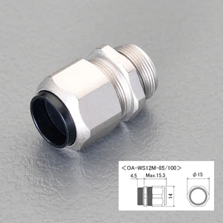 オーム電機 ケーブルクランプ(防水型/1個) 8.5-10.0mm/M12 EA948HE-113 4550061934265【別送品】