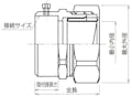 ESCO  3/4"xE25 ねじ無しコネクター(ストレート/薄鋼/ステンレス) EA947SL-106 4550061938126(CDC)【別送品】