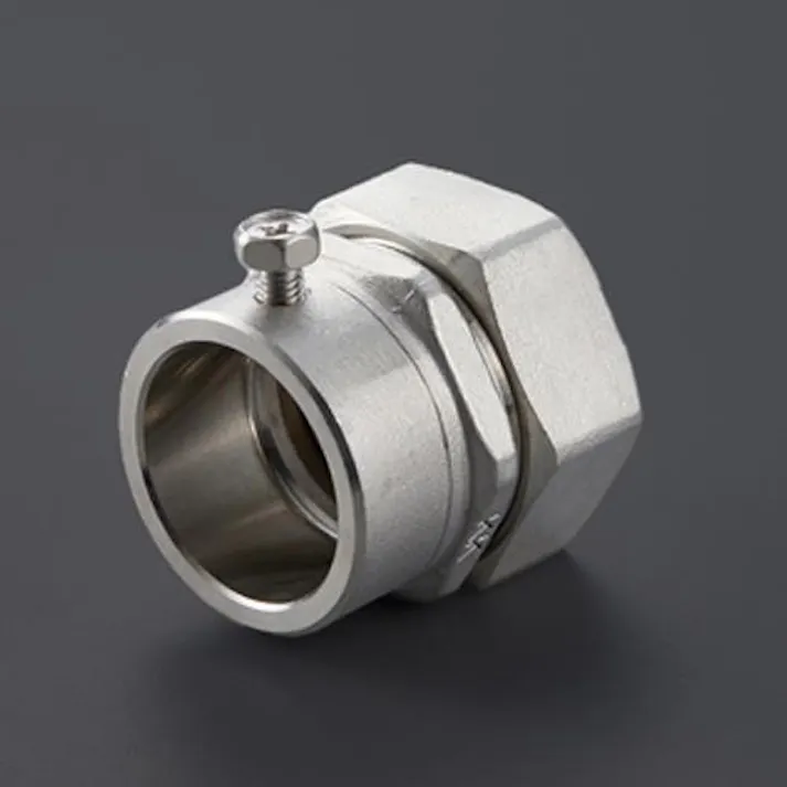 ESCO 3/4"xG22 ねじ無しコネクター(ストレート/厚鋼/ステンレス) EA947SM-106 4550061938157(CDC)【別送品】