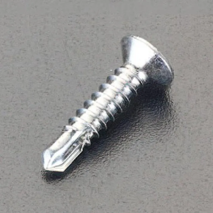 ESCO 6x45mm 皿頭ピアスビス(三価クロメート/ 20本) EA949EP-645S 4550061942482(CDC)【別送品】