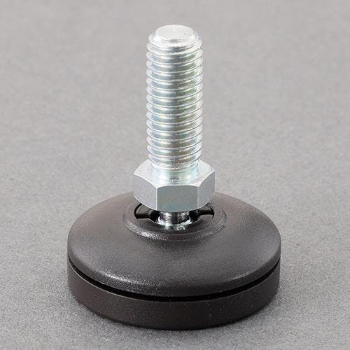 アジャスターボルト(首振/エコ) φ25mm/M6x17/50kg EA949HA-11 4550061952177【別送品】