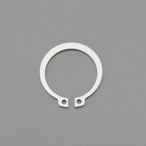 ESCO 150mm 軸用スナップリング(ステンレス製/1個) EA949DA-2150 ESCO 150mm 軸用スナップリング(ステンレス製/1個) EA949DA-2150