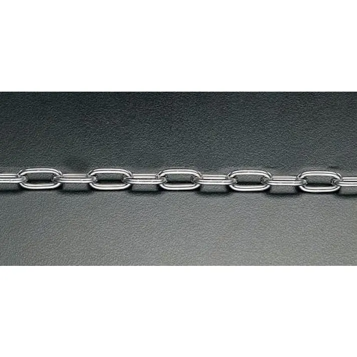 リンクチェーン(ステンレス製) 5.0mmx2m EA980SA-502 4518340111899【別送品】
