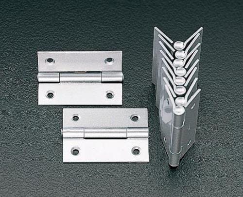 ESCO  25x20mm 薄口丁番(ステンレス製/10個) EA951CH-25 4518340139220(CDC)【別送品】