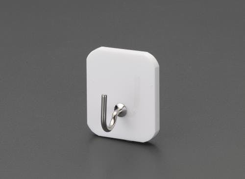 キーハンガー(粘着付/白) 40x45mm EA956VD-48 4518340248724【別送品】