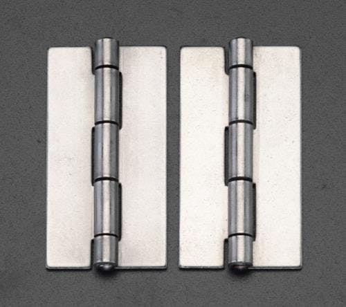 溶接丁番(スチール製/2個) 50x32mm EA951CN-34 4518340253582【別送品】
