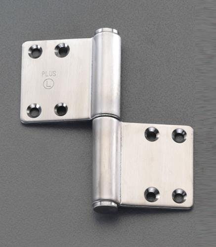 旗丁番(ステンレス製/左勝手) 102x100mm EA951CT-25 4518340253902【別送品】
